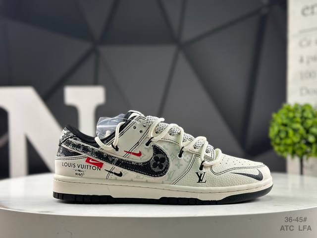 公司级带半码 耐克 Nike Sb Dunk Low周年高端定制 低帮休闲板鞋 绑带 定制鞋盒 大厂纯原品质出货 超高清洁度 皮料切割干净无任何毛边 细节完美