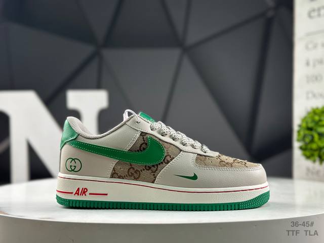 耐克 Nike Air Force 1 Low 空军一号低帮运动休闲板鞋 原楦头原纸板 打造纯正空军版型 专注外贸渠道 全掌内置蜂窝气垫 原盒配件 原厂中底钢印