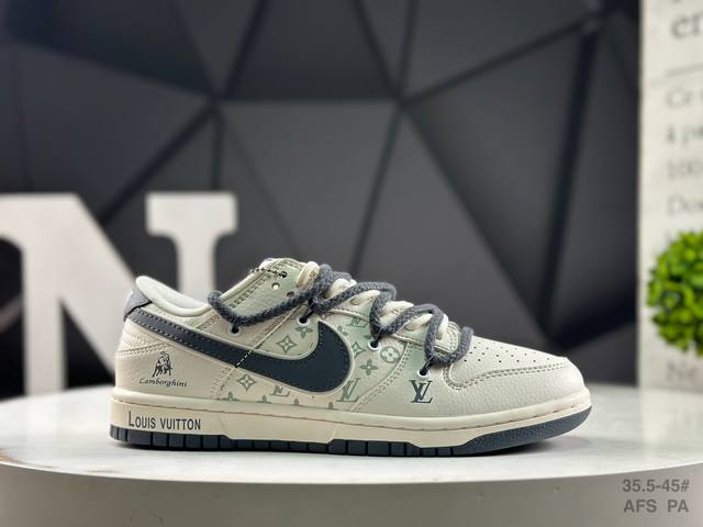 福利特价 耐克 Nike Dunk Low 纯原大厂出品 绑带 极力推荐 原装头层材料 独家版型蒸餾加工帶來的是更好的视觉和脚感体验大厂纯原品质出货 清洁度 电