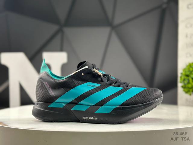 阿迪达斯 Adidas Adizero Adios Pro 4 百搭舒适减震耐磨 低帮跑步鞋 男女款 Adidas Adizero Adios Pro 4跑步鞋
