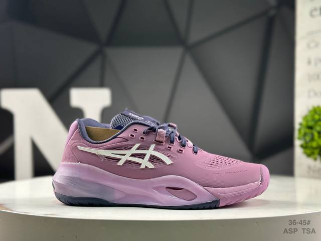 亚瑟士 Asics Gel-Resolution X 亚瑟士防滑耐磨透气 低帮网球鞋 Gel Resolution 2 是一款为快速进攻型球员设计的网球鞋，它有