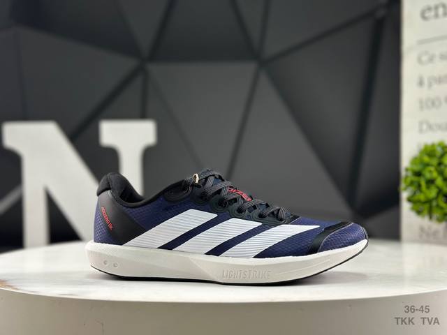 阿迪达斯 Adidas Adizerobk 马拉松飞线贾卡轻质透气休闲运动跑步鞋 货号:Jp8560 尺码:36 36.5 37 38 38.5 39 40 4