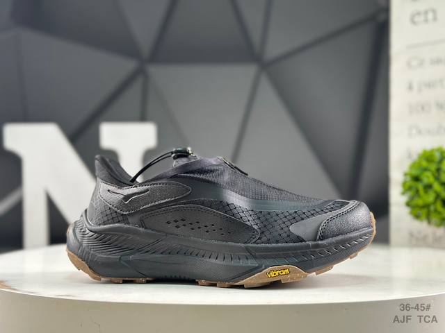 Hoka One One Project Transport 舒适 防滑耐磨 低帮 生活休闲鞋 货号:1162850 Crbn 尺码:36 36.5 37.5