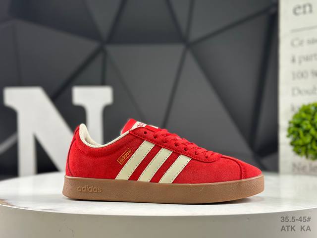 阿迪达斯 Adidas Vl Court Classic Kk3774 系列 透气舒适轻便休闲鞋 尺码：36-45 半 Atk Ka