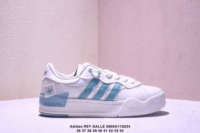真标 Adidas阿迪达斯三叶草男女Rey Galle W休闲鞋板鞋 Xm0809Q204