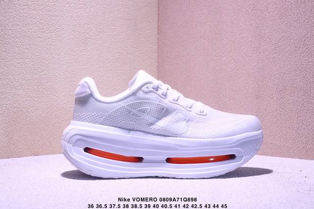公司级Nike Vomero Premium 耐克 舒适减震防滑 低帮跑步鞋 全掌Reactx泡绵中底 前掌和后跟还配备了Air Zoom气垫单元 据说跑起来更