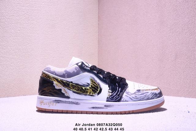 耐克Nike Air Jordan1 Low Aj低帮乔丹一代低帮经典复古文化休闲运动篮球鞋原鞋开模 拒绝公底 购置原厂同步原材料 都有细节还原98%原汁原味忠