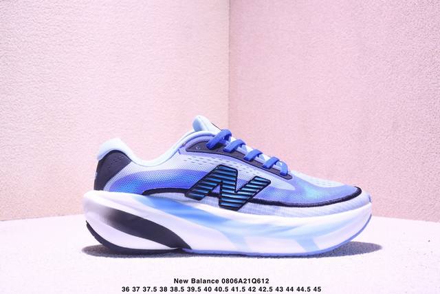 公司级New Balance 新百伦W1080系列 简约 织物 网布防滑耐磨透气轻便 低帮 马拉松跑步鞋 Xm0807Q612