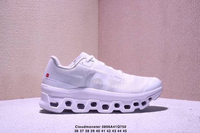 On Cloudmonster Void昂跑 户外街头机能风新兴品牌轻便低帮跑步鞋 首发实拍鞋款以网球为灵感的运动休闲鞋 大胆的复古外观与革新科技融合 助力运动