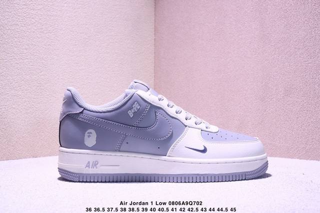Travis Scott X Fragment Design X Jordan Air Jordan 1 Low Og Sp Supreme联名 “米白蓝双拼”
