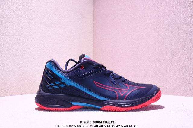 Mizuno 美津浓 复古时尚休闲舒适减震运动跑步鞋 美津浓Wave机械缓震，可以说是机械缓震跑鞋科技的翘楚。有着非凡的适应性，有着充分而持久的缓震能力和轻量化