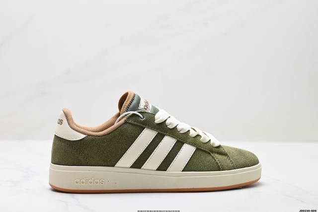真标Adidas Grand Courtbeat Base 00S 阿迪达斯 休闲 耐磨 低帮 板鞋 货号:Kk1404 尺码:36 36.5 37 38 38