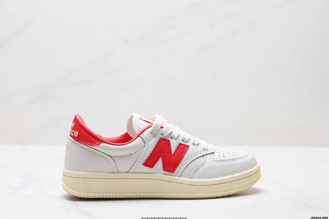 公司级New Balance Nb T500系列 新百伦复古简约 低帮板鞋 货号:Ct500Ab1 尺码:36 37 37.5 38 38.5 39.5 40