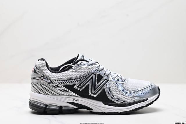 公司级New Balance 860系列 新百伦 低帮经典复古老爹风休闲运动慢跑鞋 货号:Ml860Rg2 尺码:36 37 37.5 38 38.5 39.5