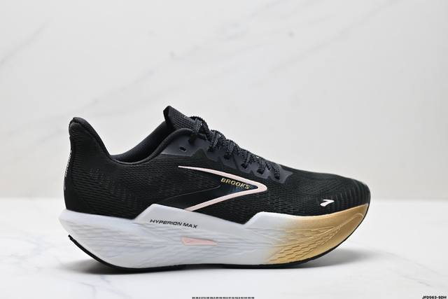 公司级Brooks布鲁克斯Hyperion Max 2 烈风2 减震竞速马拉松专业跑鞋 货号:110434 1D 098 尺码:36 36.5 37.5 38