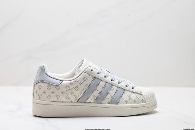公司级Adidas Originals Superstar 阿迪达斯 三叶草 贝壳头’Diy’系列低帮经典百搭休闲运动板鞋 原装头层材料 用料绝不含糊 独家版型