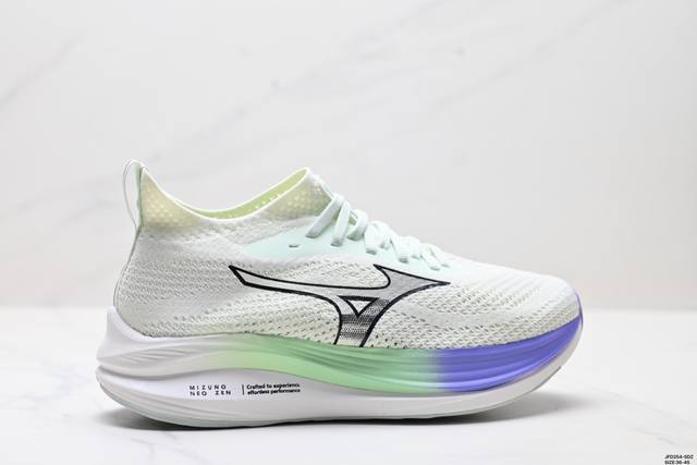 公司级Mizuno美津浓 Neozen 舒适百搭减震耐磨 低帮马拉松跑步鞋 货号:J1Gc25 2 尺码:36-45 Id:Jfd254-Sdz