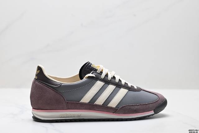 公司级Adidas Sl 72 Og 阿迪达斯 三叶草复古休闲跑步鞋休闲运动鞋 货号:If1937 尺码:36-45 Id:Jkd573-Sdj