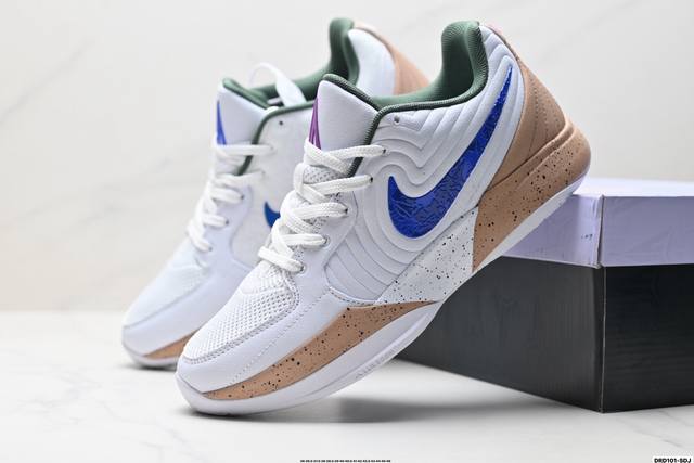 真标Nike Ja 2 莫兰特2代 耐克时尚百搭 耐磨透气 低帮篮球鞋 货号:If0302-601 尺码:36 36.5 37.5 38 38.5 39 40