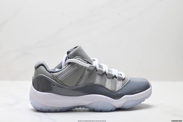 公司级耐克Nike Air Jordan 11 Retro Low”Concord“Aj11代迈克尔 乔丹低帮运动文化篮球鞋528895-003 尺码:36 3