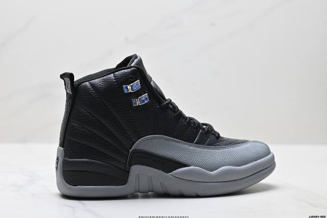 真标Nike Air Jordan 12 防滑 高帮 Aj12代复古篮球鞋 货号:Ct8013-010 尺码:36 36.5 37.5 38 38.5 39 4