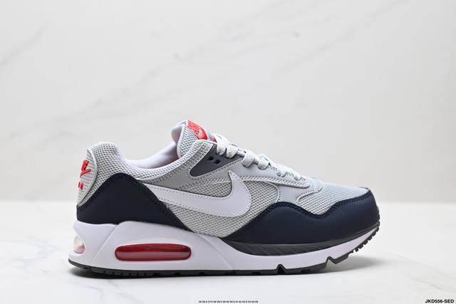 公司级耐克Air Max Correlate 气垫缓震耐磨运动鞋时尚潮流休闲透气跑步鞋 选用网眼鞋面，脚感舒适透气。鞋舌、鞋侧及后跟处饰有品牌标识，简约大气又时