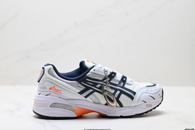 公司级Asics Gel-1090 亚瑟士 量子系列硅胶回弹休闲运动跑步鞋 装备充满未来感 日本专业跑鞋品牌 货号:1021A275-100 尺码:36 37