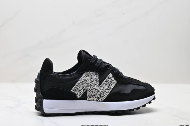 公司级New Balance Ms327 复古休闲运动慢跑鞋 以更纯粹的复古风格设计打造的全新造型 侧身还以解构设计 将 N 字标志以做旧压花样式呈现 官方货号