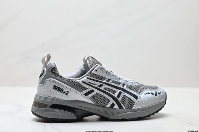 公司级Asics Gel-1090 V2 亚瑟士 量子系列硅胶回弹休闲运动跑步鞋 装备充满未来感 日本专业跑鞋品牌 货号:1203A254-020 尺码:36