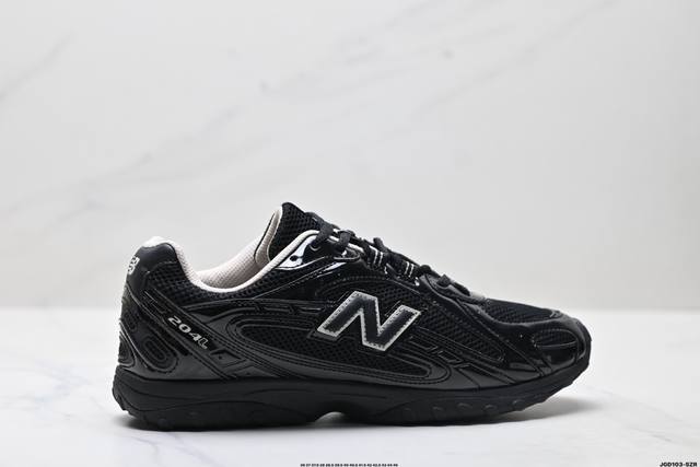 公司级New Balance 204L系列 新百伦 薄底鞋 薄底皮质鞋带德训系 减震耐磨包裹性支撑轻便 低帮 生活休闲鞋 货号:U204Lmra 尺码:36 3