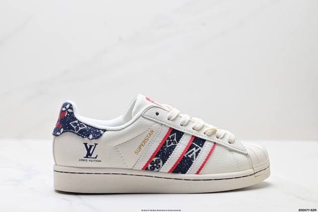 公司级Adidas Originals Superstar 阿迪达斯 三叶草 贝壳头’Diy’系列低帮经典百搭休闲运动板鞋 原装头层材料 用料绝不含糊 独家版型