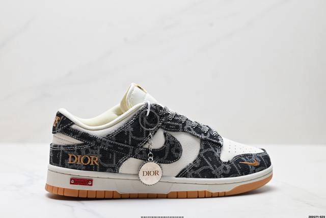 公司级Nike Dunk Low Retro ‘Diy高端定制’耐克 低帮休闲运动板鞋 原装头层材料 用料绝不含糊 独家版型蒸餾加工帶來的是更好的视觉和脚感体验