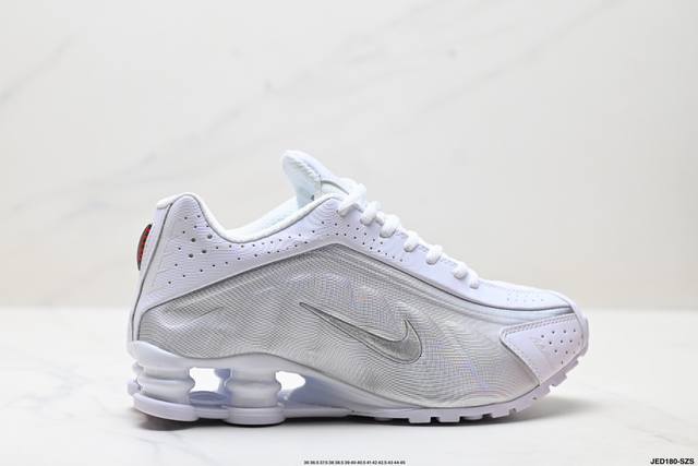 公司级Nike Shox R4 耐克 系列低帮运动休闲运动鞋 官方货号:Ar3565-101 尺码:36 36.5 37.5 38 38.5 39 40 40.