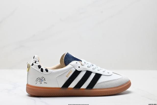 公司级Adidas Originals Samba 桑巴舞系列阿迪达斯 三叶草 绅士德训足球风百搭低帮休闲运动板鞋 货号:Kj5990 尺码:36 36.5 3