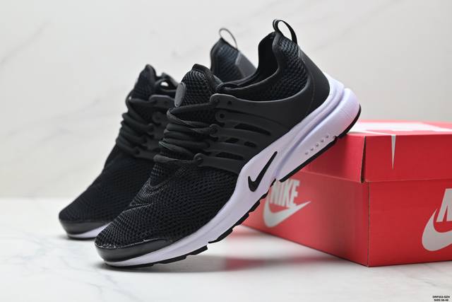 真标Nike Air Presto Comet Red 舒适日常 防滑耐磨轻便 低帮 生活体闲鞋 男女同款 整双鞋以颜色为基调，搭配侧身半透明支撑。鞋舌圆形 U