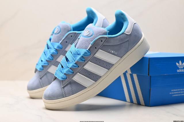 真标Adidas Originals Campus 00S系列 阿迪达斯 面包风经典复古低帮百搭休闲运动板鞋 货号:If4336 尺码:36 36.5 37 3