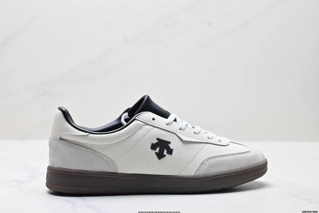 公司级迪桑特Descente Chron Court Sb 复古轻质 耐磨低帮 生活休闲鞋 货号:D5291Lsn53 尺码:36 36.5 37.5 38 3