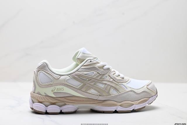 公司级Asics Gel-Nyc 亚瑟士 透气网眼鞋面 配合部分合成革材质 采用全新Ahar+橡胶材质 更加耐磨 货号:1201A789-105 尺码:36 3