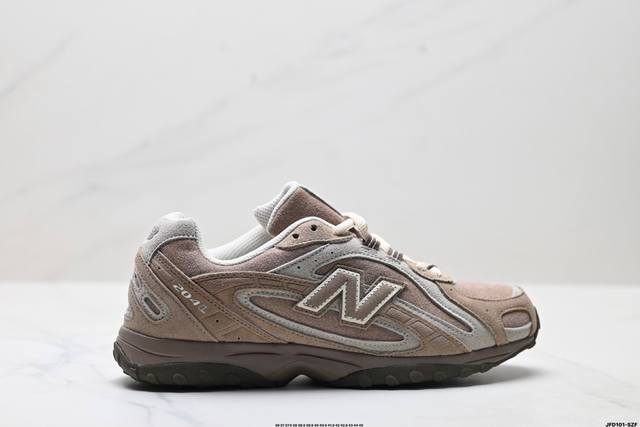 公司级New Balance 204L系列 新百伦 薄底鞋 薄底皮质鞋带德训系 减震耐磨包裹性支撑轻便 低帮 生活休闲鞋 货号:U204Lmma 尺码:36 3