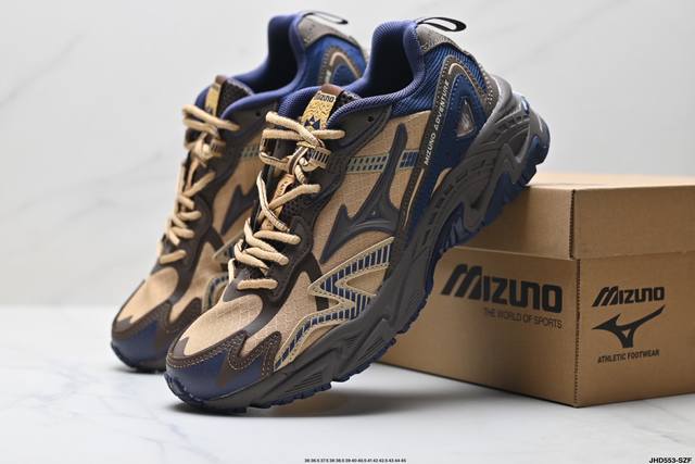 公司级Mizuno Adventure 美津浓男女城市机能山系运动休闲鞋脏脏鞋 这双Mizuno Adventure融入了时尚设计师品牌Natural Hote