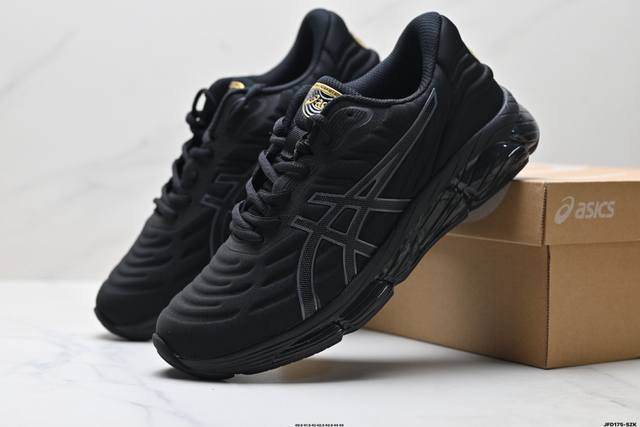 公司级Asics Gel-Quantum 360 Viii 亚瑟士 量子系列硅胶回弹休闲运动跑步鞋 原数据开发全掌 硅胶缓震中底 采用透气网布拼接皮革鞋面 货号