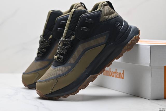 公司级Timberland添柏岚男鞋户外机能徒步鞋Motion Access防水轻量Tb 0A6Dx6 Etg 活力拼色设计 为你的户外之行注入更多能量 编织鞋