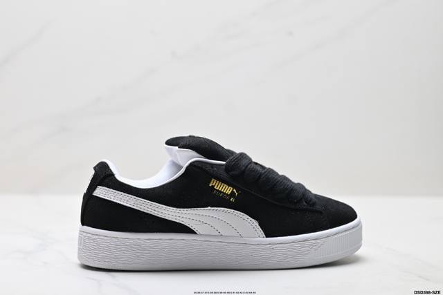 真标Puma Suede Xl复古单品 彪马 防滑耐磨低帮德训板鞋 货号:395205-02 尺码:35 36 37 37.5 38 38.5 39 40 40