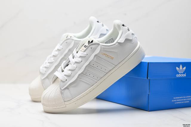 真标阿迪达斯Adidas三叶草 Originals Superstar 贝壳头系列低帮经典百搭休闲运动板鞋 货号:R83896 Id:Dsd -Sze