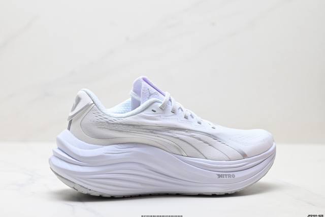 公司级Puma Deviate Nitro 彪马 缓震训练跑鞋透气 舒适防滑耐磨 低帮 休闲跑步鞋 货号:310088-04 尺码:36 37 37.5 38