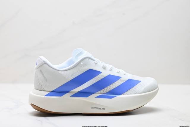 公司级Adidas Adizero Evo Sl 阿迪达斯 舒适百搭防滑耐磨 低帮 休闲跑步鞋 货号:Js4454 尺码:36 36.5 37 38 38.5