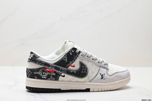 公司级Nike Dunk Low Retro ‘Diy高端定制’耐克 低帮休闲运动板鞋 原装头层材料 用料绝不含糊 独家版型蒸餾加工帶來的是更好的视觉和脚感体验