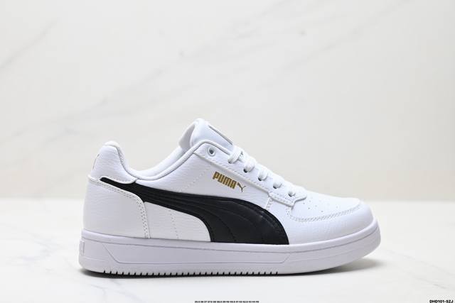 真标Puma 彪马 Caven 2.0 White复简 古约便轻低帮运休动板闲鞋 号货:394666-02 尺码:35.5 36 37 37.5 38 38.5