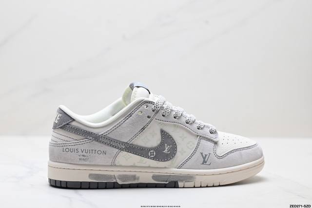 公司级Nike Dunk Low Retro ‘Diy高端定制’耐克 低帮休闲运动板鞋 原装头层材料 用料绝不含糊 独家版型蒸餾加工帶來的是更好的视觉和脚感体验
