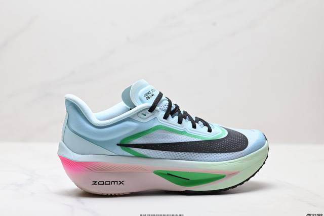 公司级Nk Zoomx Invincible Run Flyknit Fk6 Zoom Fly 6轻量飞织低帮休闲运动慢跑鞋 此鞋专为长跑运动员而生 是为5至1